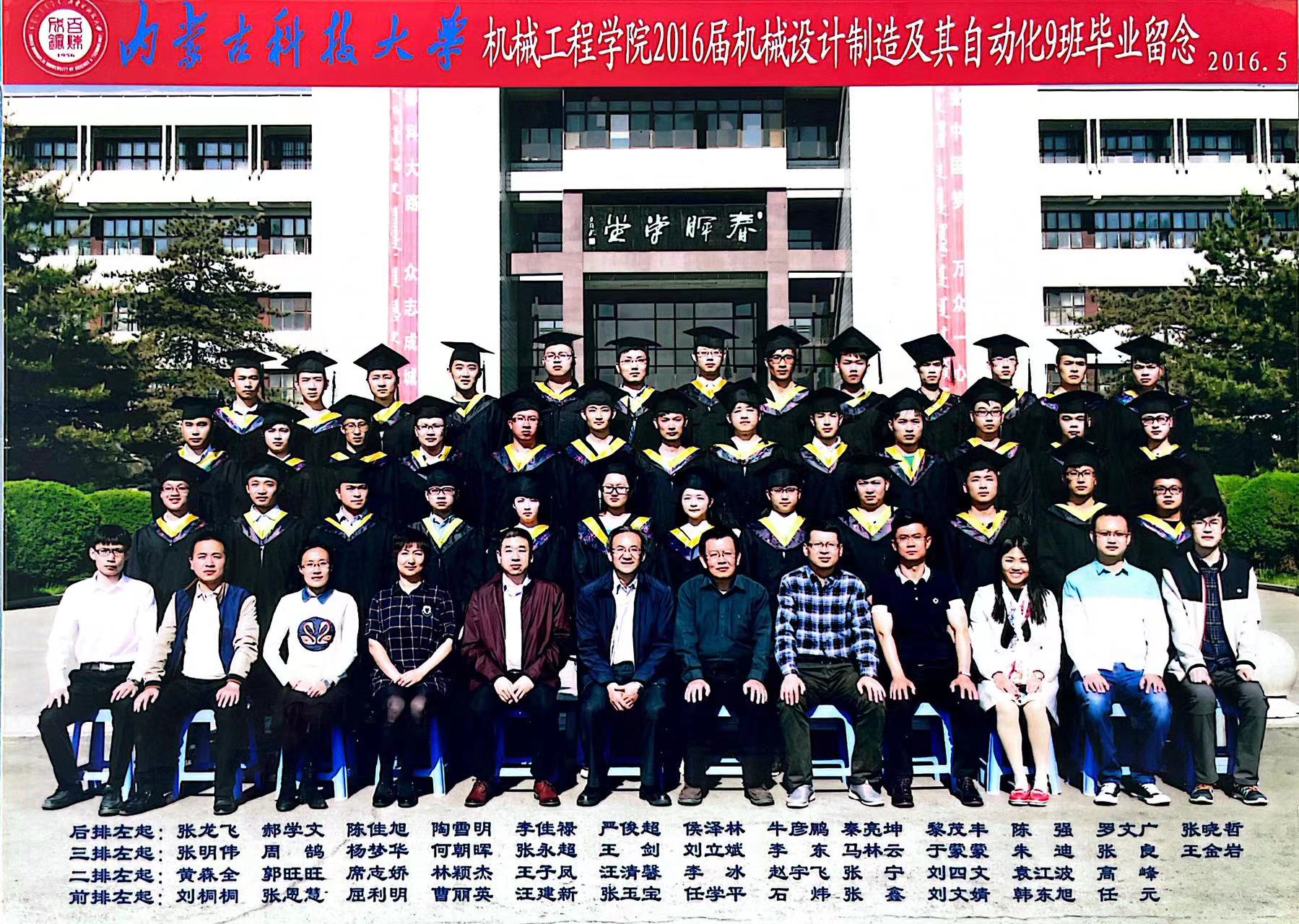 伟德官方网站2016届机械设计制造及其自动化9班